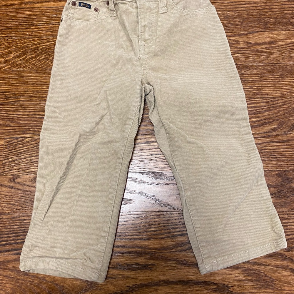Ralph Lauren Beige Corduroy Trousers
